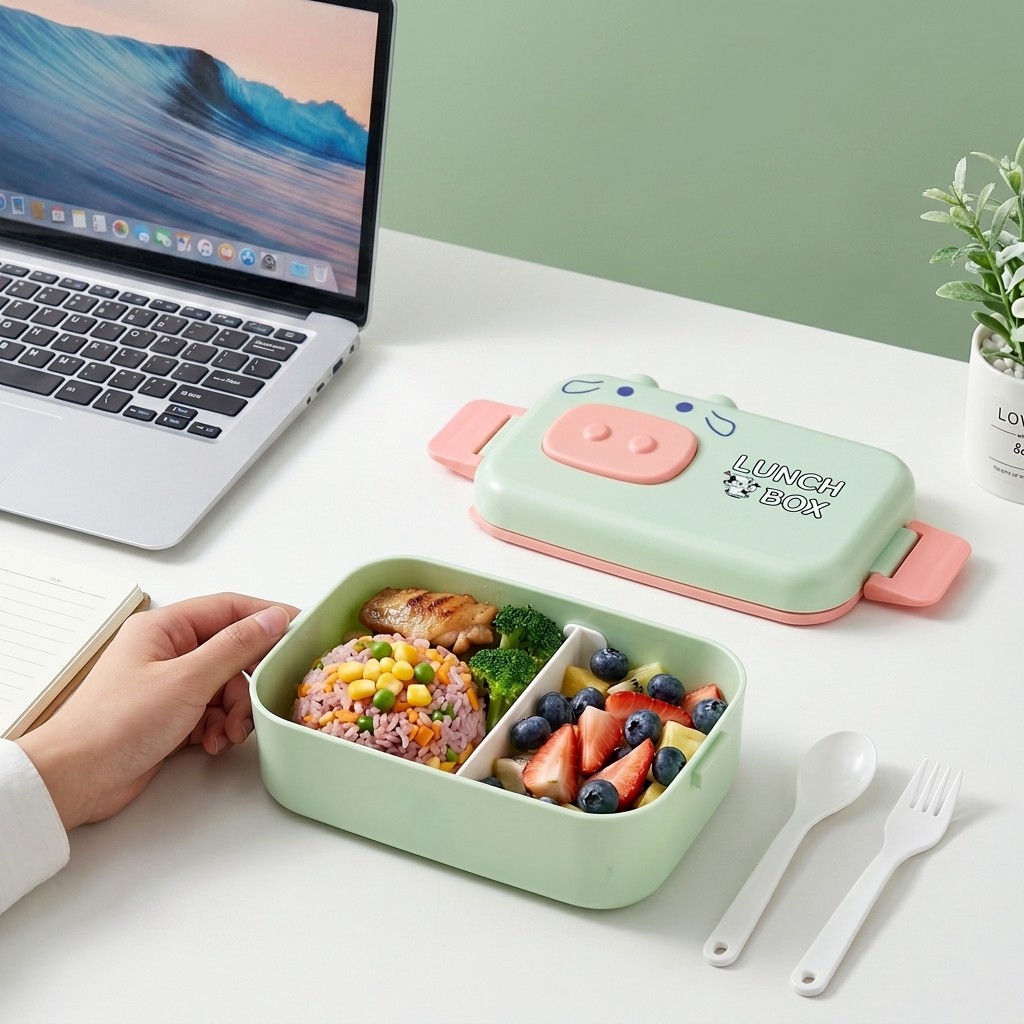 Meal Prep Or Prep Meal - かわいいプラスチック製弁当箱 子供用 学校用 電子レンジ対応 漏れ防止 ランチボックス