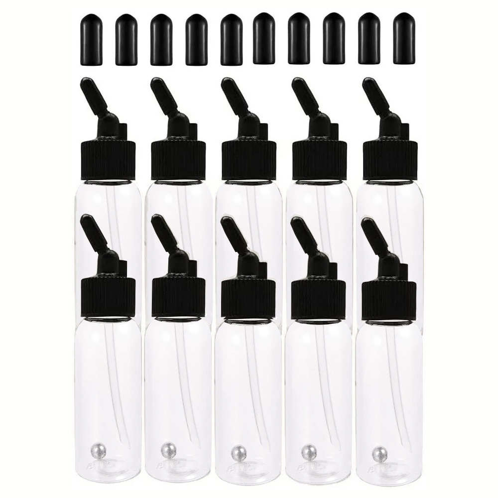 Meal Prep Jar - Joystar 10 パック 30ML エアブラシ プラスチック