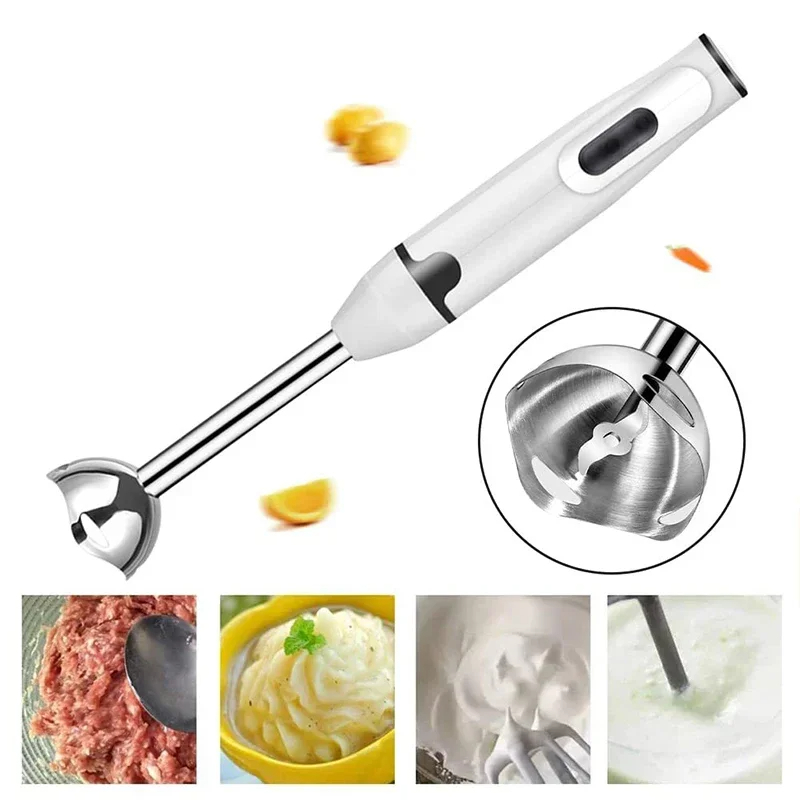 Meal Prep Smoothies - ホームフィッシュ イマージョンハンドスティックブレンダー 電動フード野菜グラインダー ハンドヘルドスティックミキサー スムージーやソース用