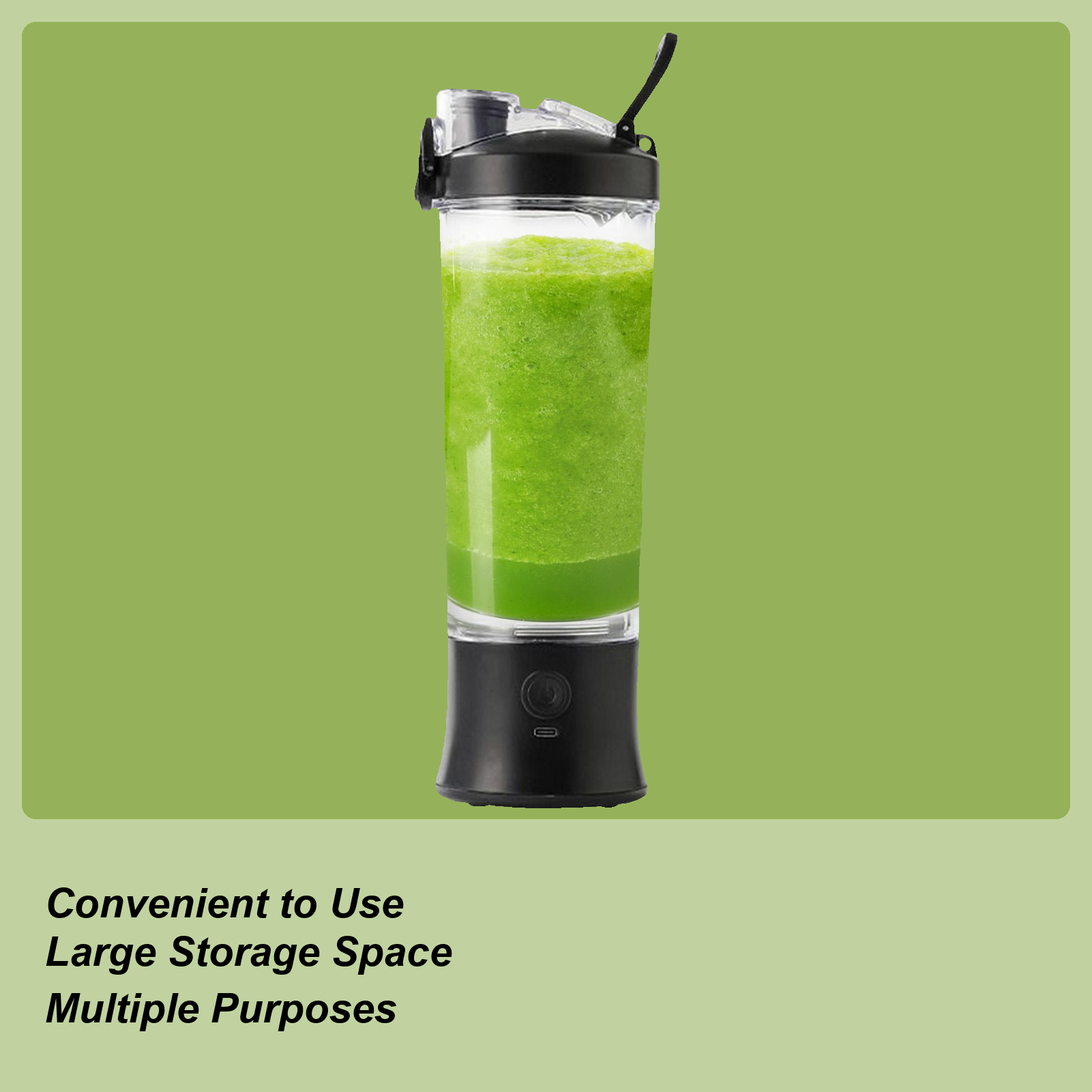 Meal Prep Smoothies - ポータブルブレンダースムージーシェイクミキサー 600 ミリリットル充電式多目的電気スムージーブレンダー食事準備食品