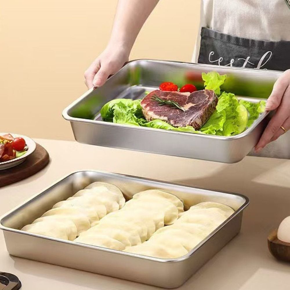 ステンレス製鮮度保持ボックス 長方形ノンスティック底面食品保 - Meal Prep Menu のレビューと価格