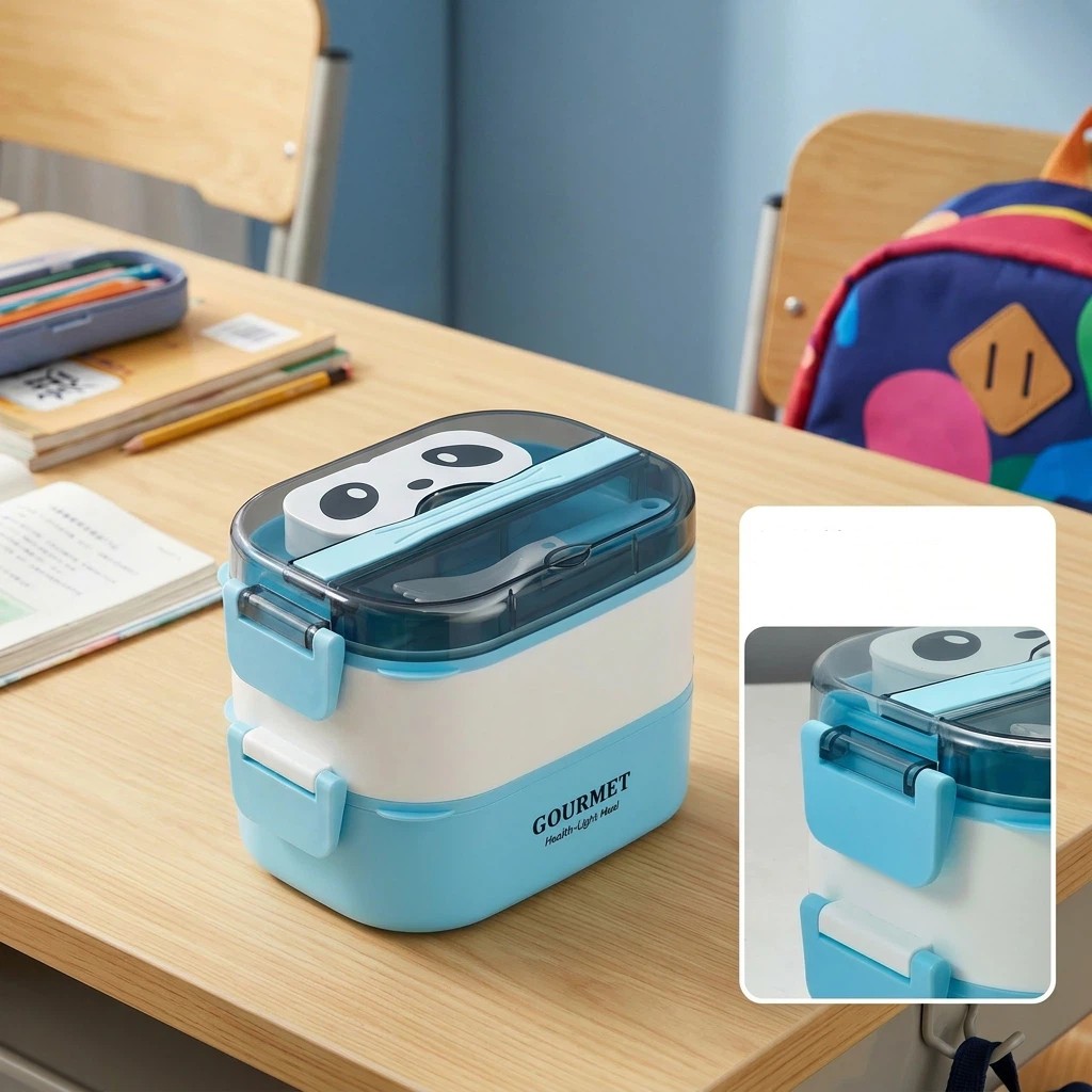 電子レンジ対応弁当箱 子供用 BPAフリー プラスチック製  - Meal Prep Or Prep Meal のレビューと価格