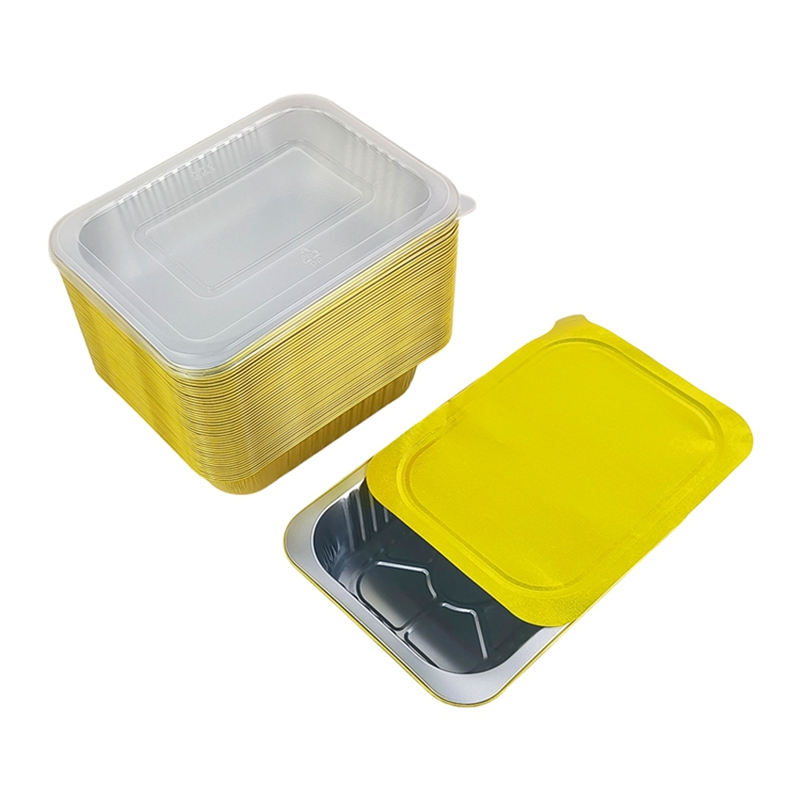 使い捨て金箔焼き型10個パック 1400ml ヘビーデューテ - Meal Prep Menu のレビューと価格