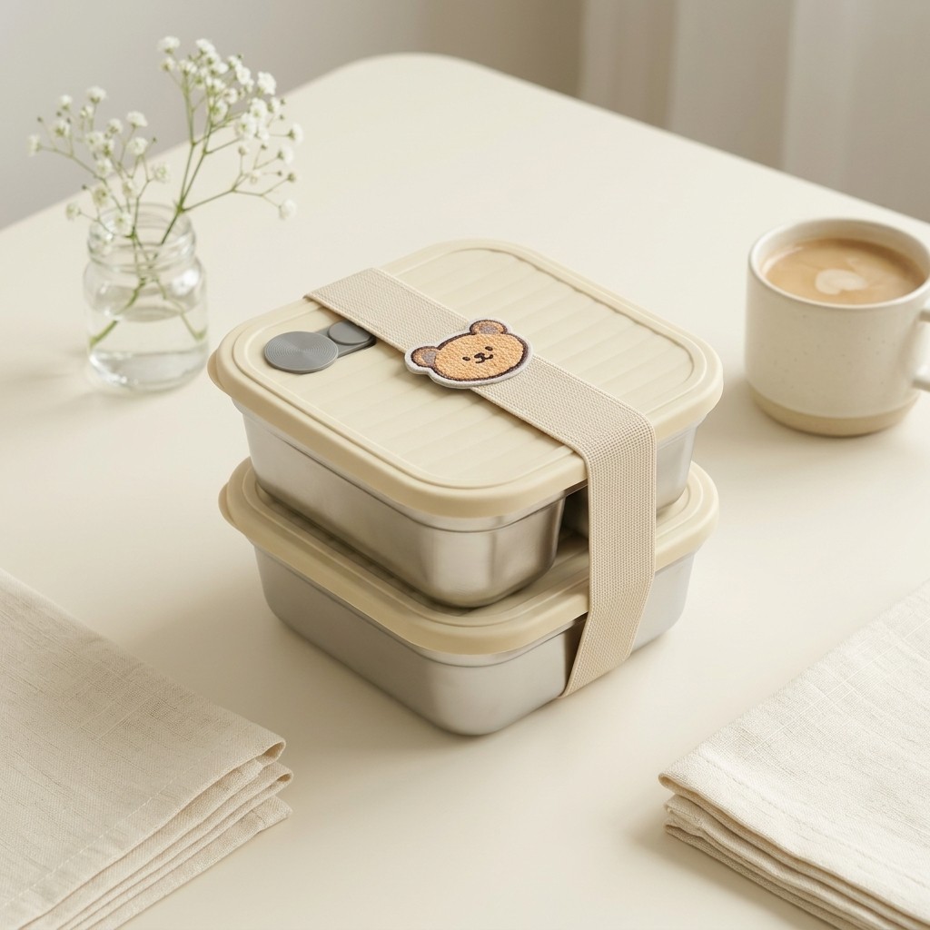 電子レンジ対応 304ステンレス製弁当箱 漏れ防止 スタッキ - Meal Prep Kinder のレビューと価格
