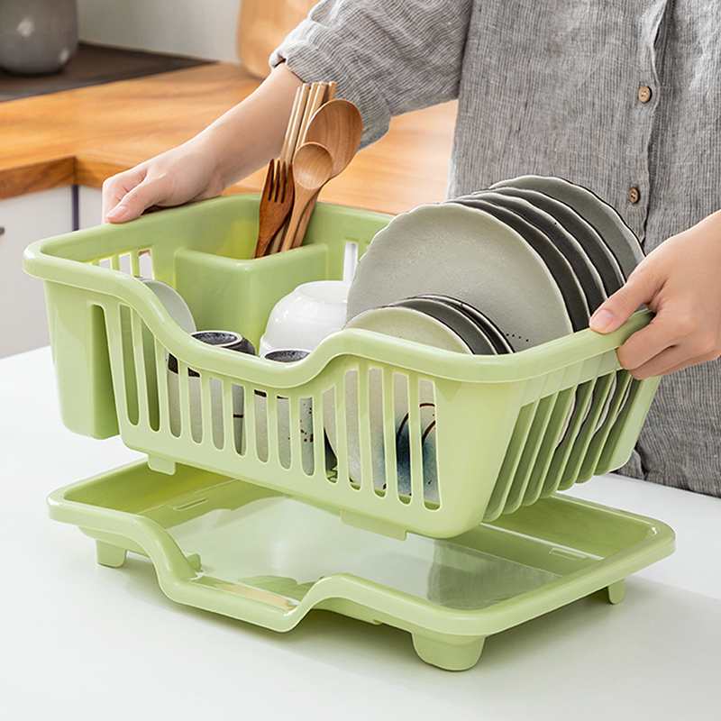 プラスチックボウルラック水ろ過皿プレートボウルホルダーキッチ - Meal Prep Organizer のレビューと価格