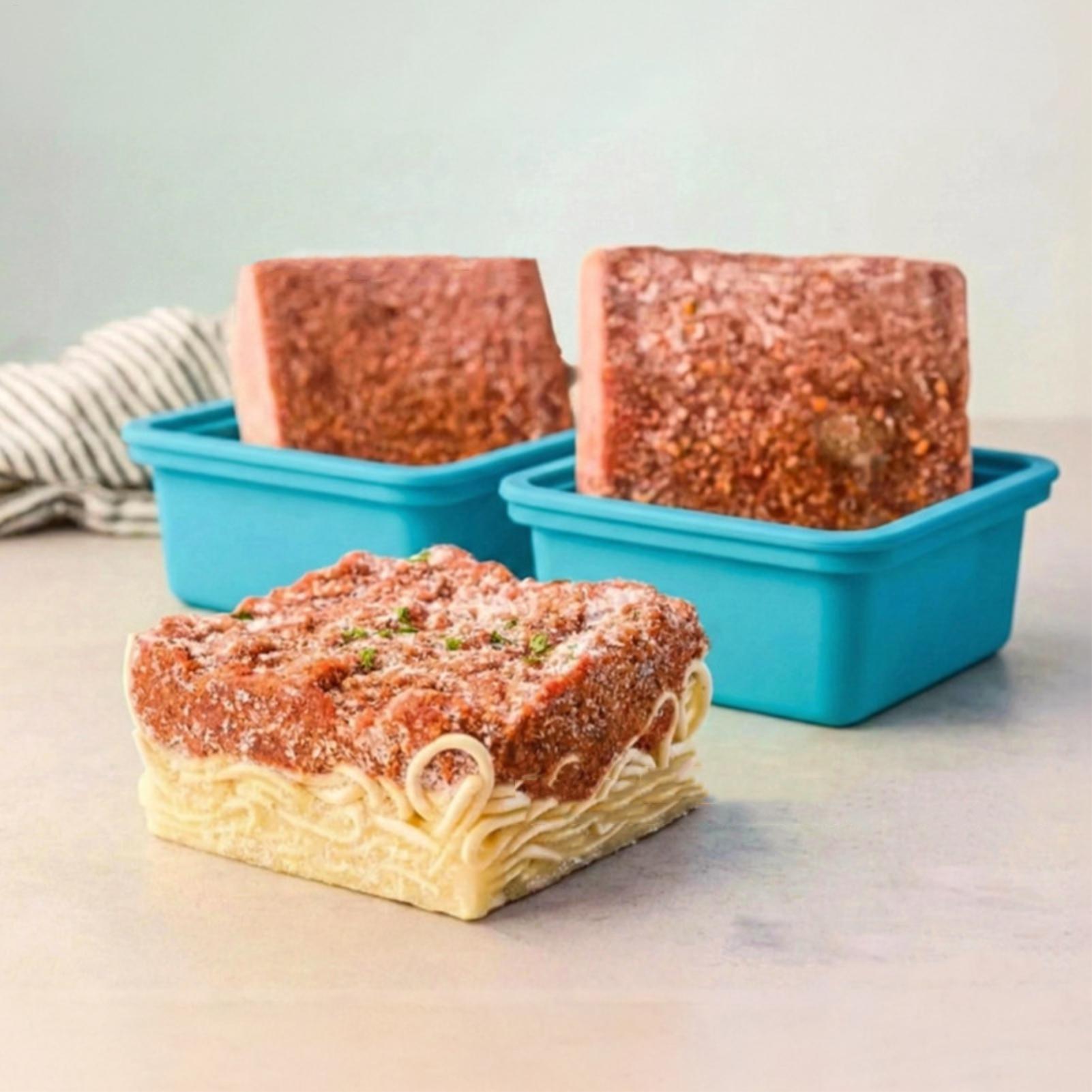 シリコーンスープ型 500 ミリリットル冷凍容器蓋付き簡単リ - Meal Prep Menu のレビューと価格
