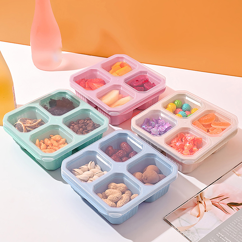 @*スナック容器 4コンパートメント スナックボックス 大人 - Meal Prep Kinder のレビューと価格
