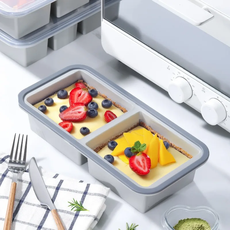 大型製氷皿-スープ用、蓋付きシリコン製冷凍トレイ、ソース、残 - Meal Prep Menu のレビューと価格