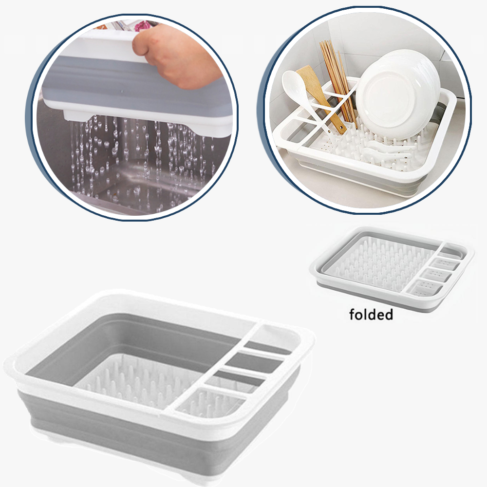 折りたたみ式食器乾燥ラック、食器整理棚、シンク乾燥ラック、ポ - Meal Prep Organizer のレビューと価格