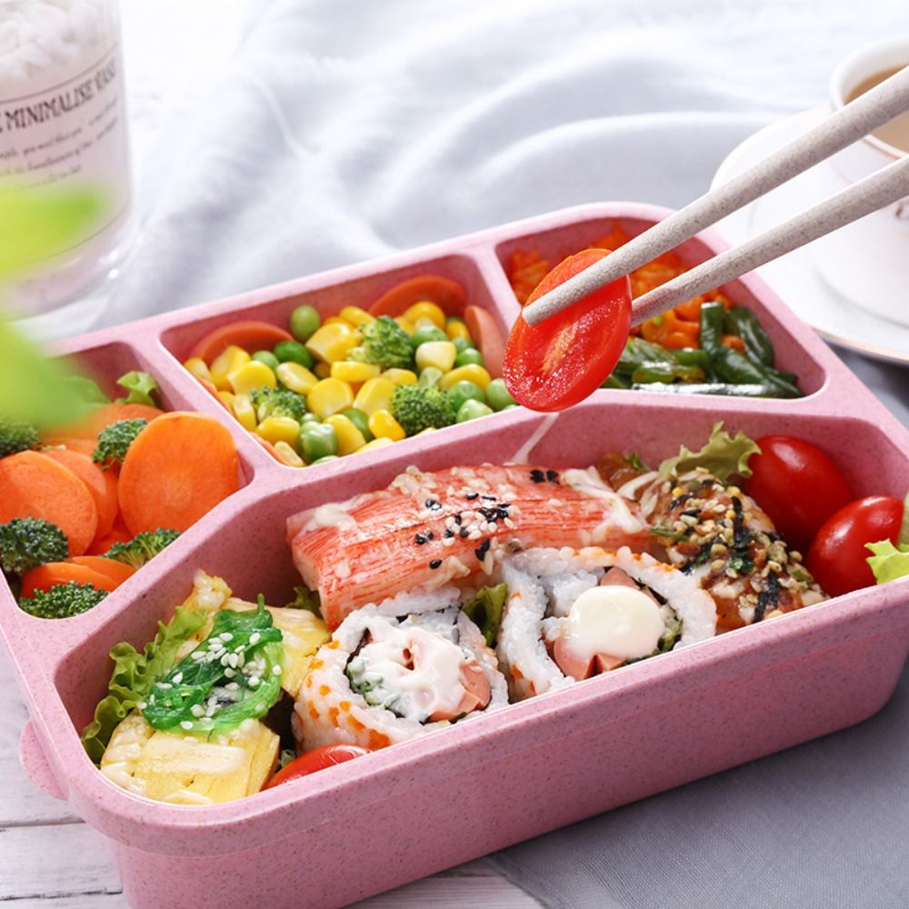 再利用可能な蓋付きの子供用お弁当箱、積み重ね可能なスナックボ - Meal Prep Kinder のレビューと価格