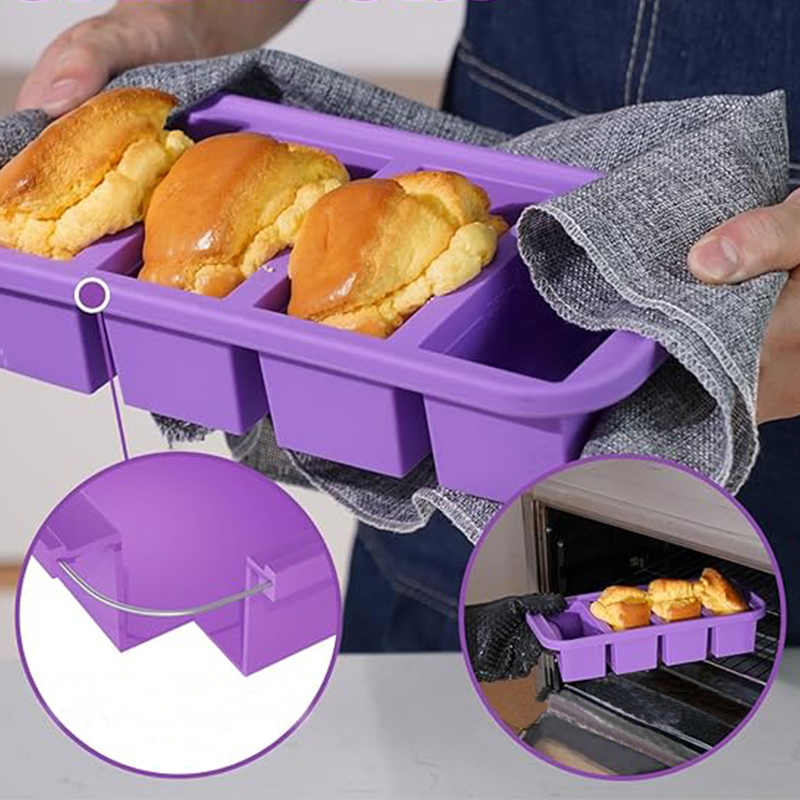 シリコン製冷凍型ギフトセット、蓋付き2カップ、4カップ、6カ - Meal Prep Menu のレビューと価格