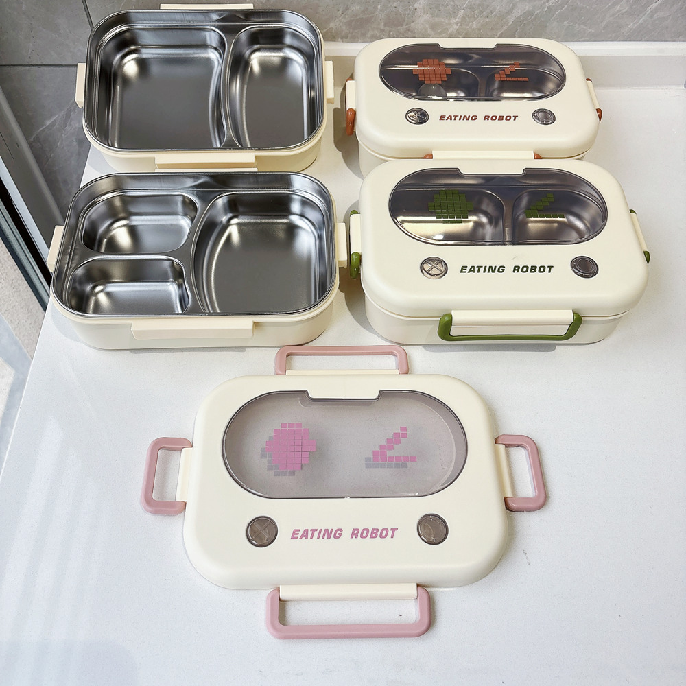 保温弁当箱ステンレス鋼ランチコンテナ漏れ防止食品保存オーガナ - Meal Prep Organizer のレビューと価格