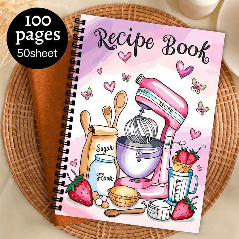 レシピログブック 100枚 空白の料理本 手書きプランナー  - Meal Prep Menu のレビューと価格