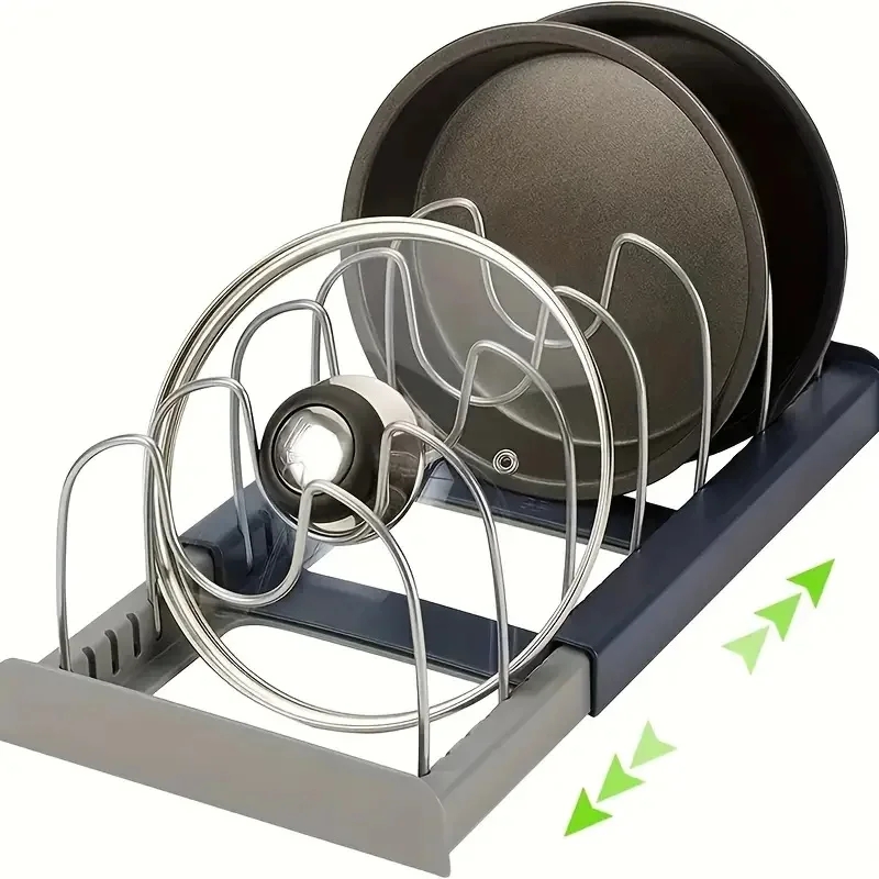 拡張可能なステンレス鋼の収納ラックキッチンキャビネットホルダ - Meal Prep Organizer のレビューと価格