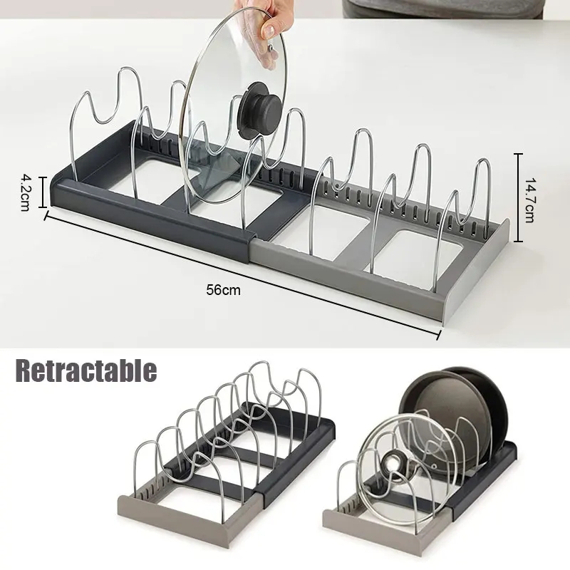 拡張可能なステンレス鋼の収納ラックキッチンキャビネットホルダ - Meal Prep Organizer のレビューと価格