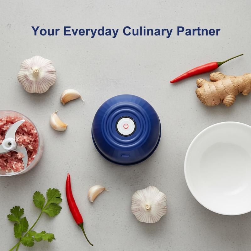 コードレス260ML電動ガーリックチョッパー、ミニ野菜クラッ - Meal Prep Or Prep Meal のレビューと価格