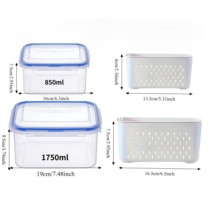 4個セット漏れ防止食品保存容器-気密性、積み重ね可能な食事準 - Meal Prep Chef のレビューと価格