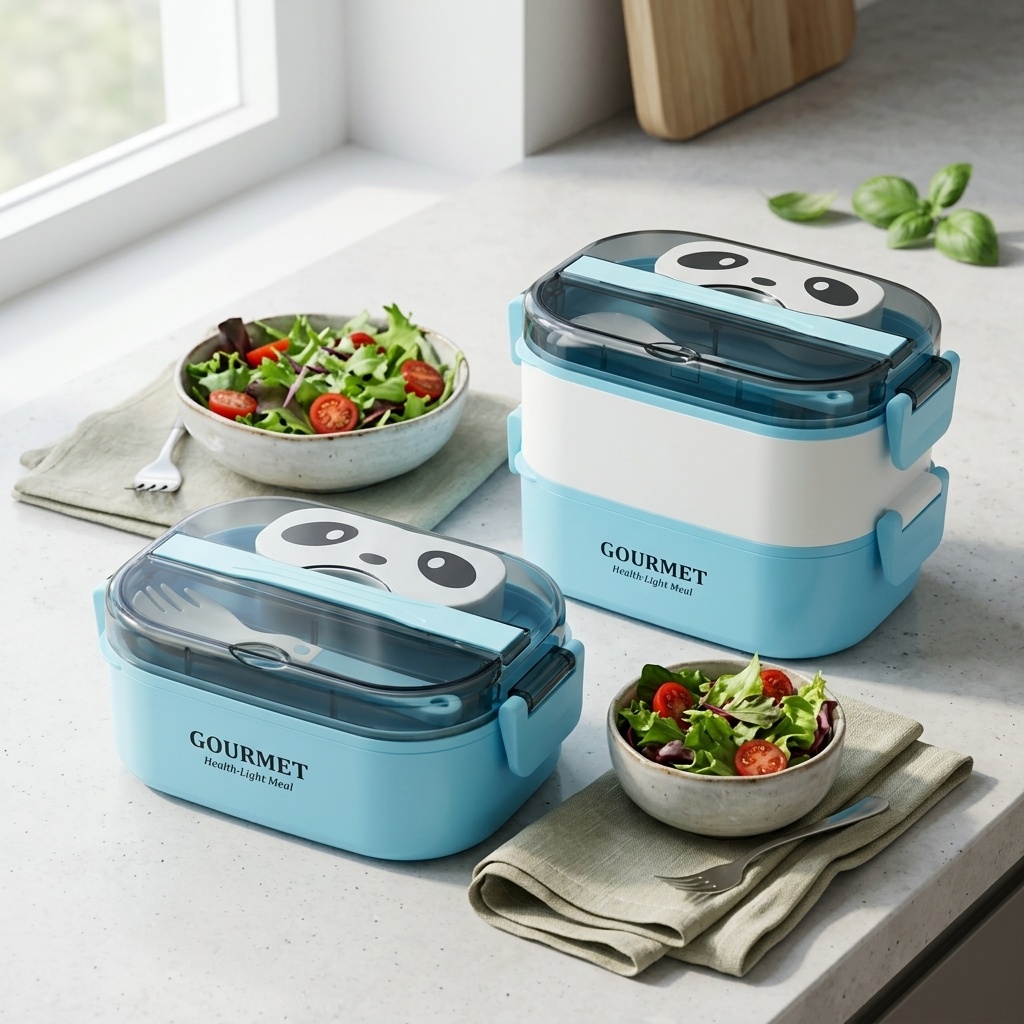 電子レンジ対応プラスチック弁当箱子供大人用分割ランチボックス - Meal Prep Or Prep Meal のレビューと価格