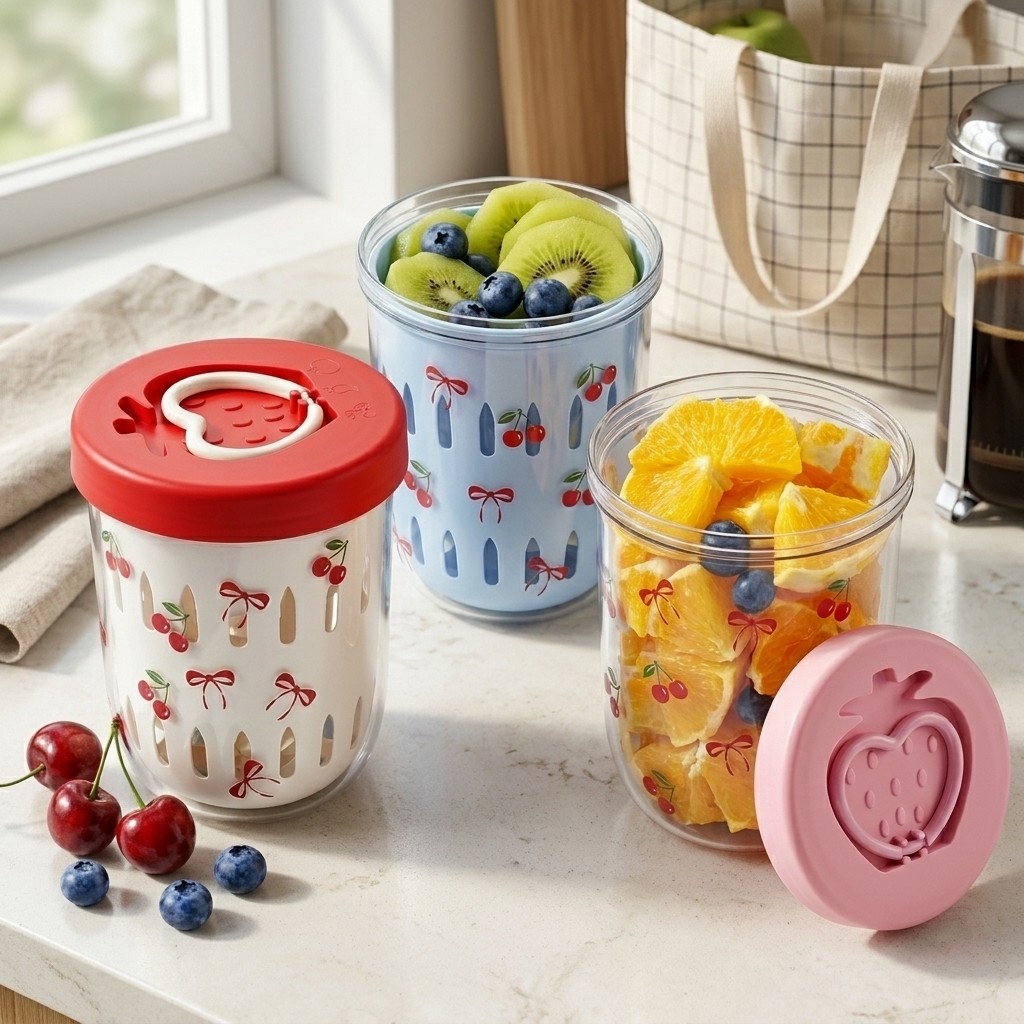 プラスチック製サラダ容器 蓋付きストレーナー弁当箱 食品保存 - Meal Prep Or Prep Meal のレビューと価格