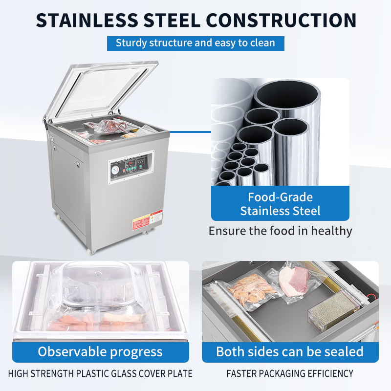 DZ600 シングルチャンバー食品真空シーラー 鶏肉の真空包 - Meal Prep Or Prep Meal のレビューと価格
