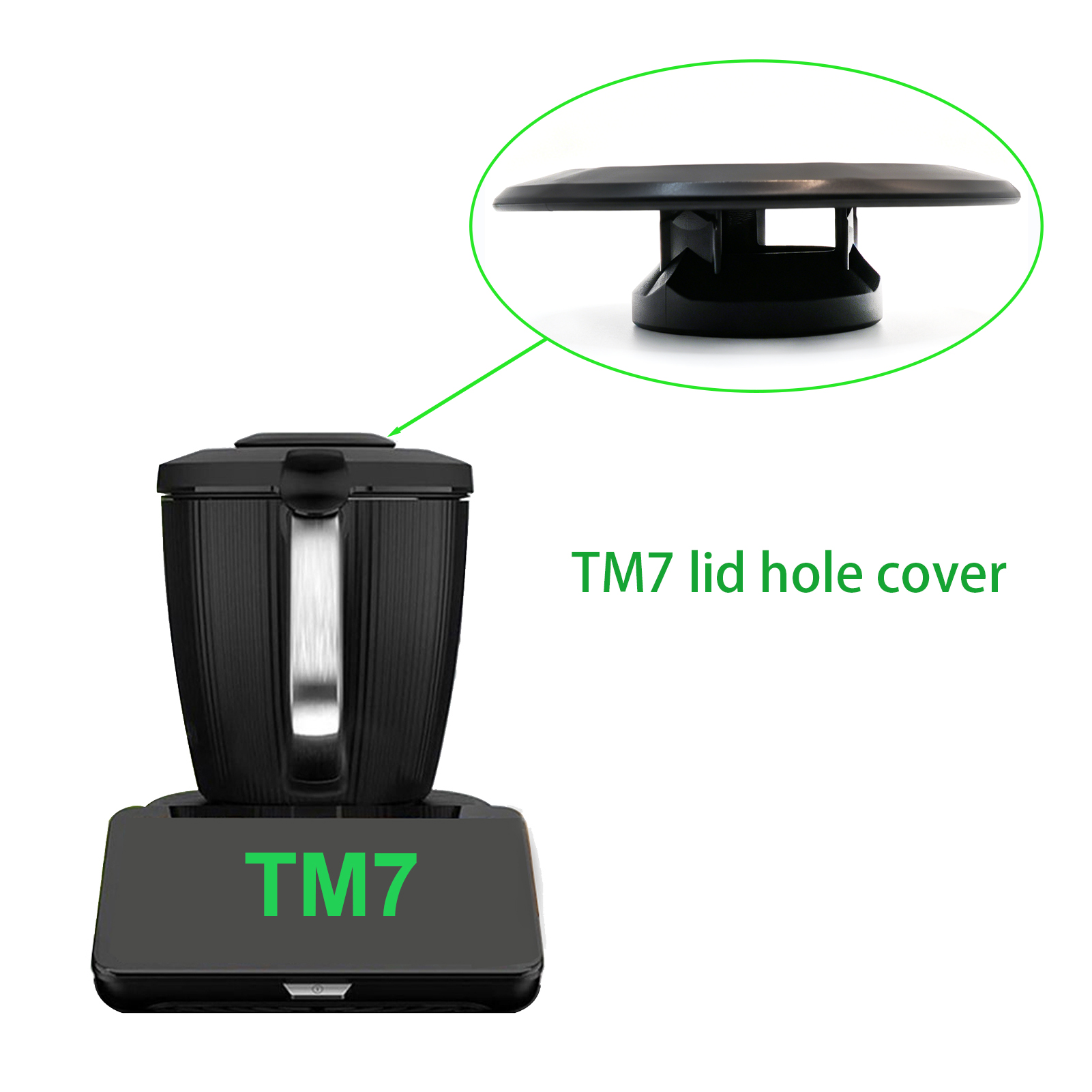 サーモミックス TM7 ミックスボウル用蓋 フィードポート穴 - Meal Prep Smoothies のレビューと価格
