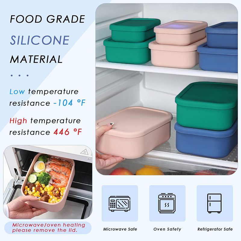 漏れ防止弁当箱 再利用可能 BPAフリー 食事準備容器 食品 - Meal Prep Kinder のレビューと価格
