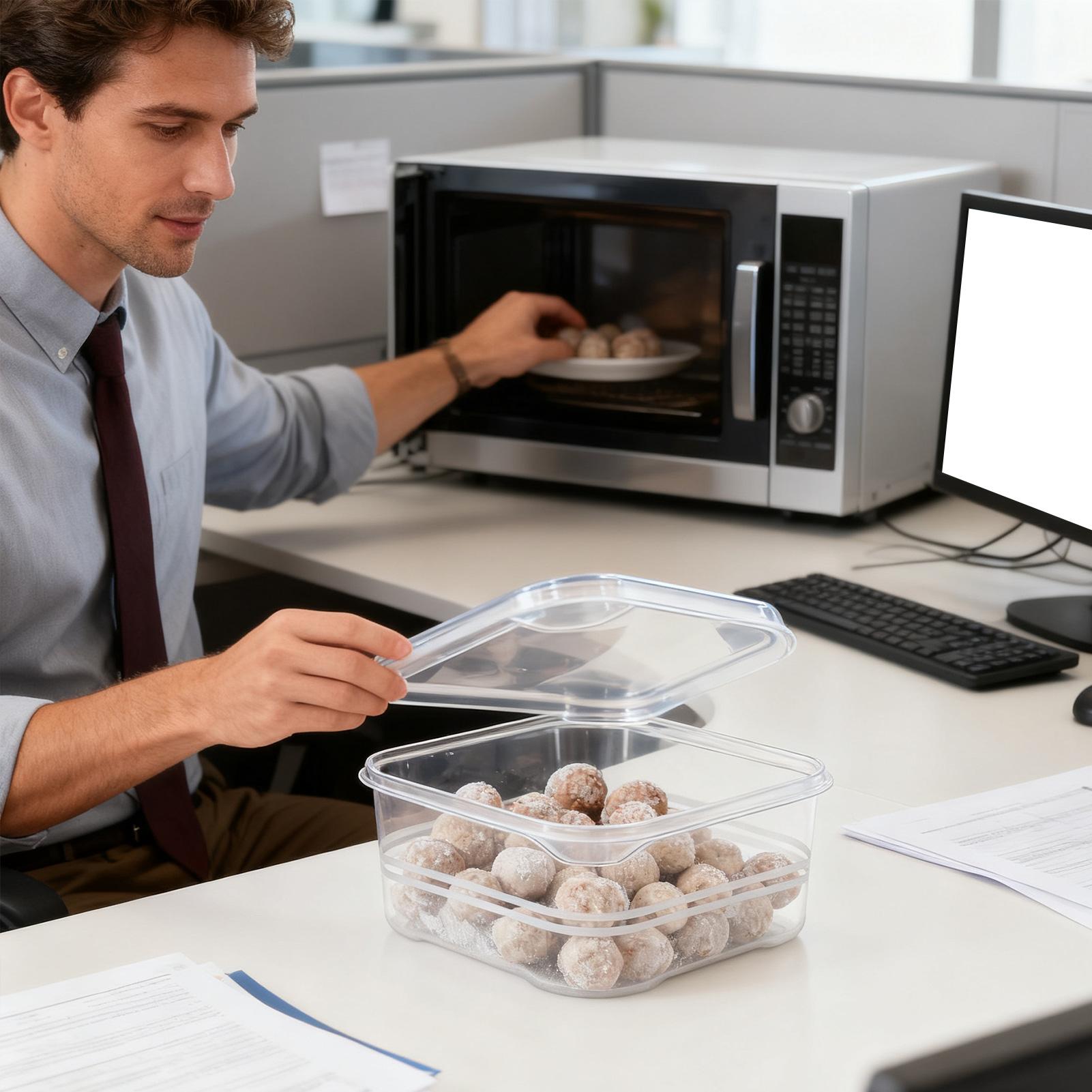 冷蔵庫収納 クリア 密閉 スタッカブル 冷蔵庫収納オーガナイ - Meal Prep Organizer のレビューと価格
