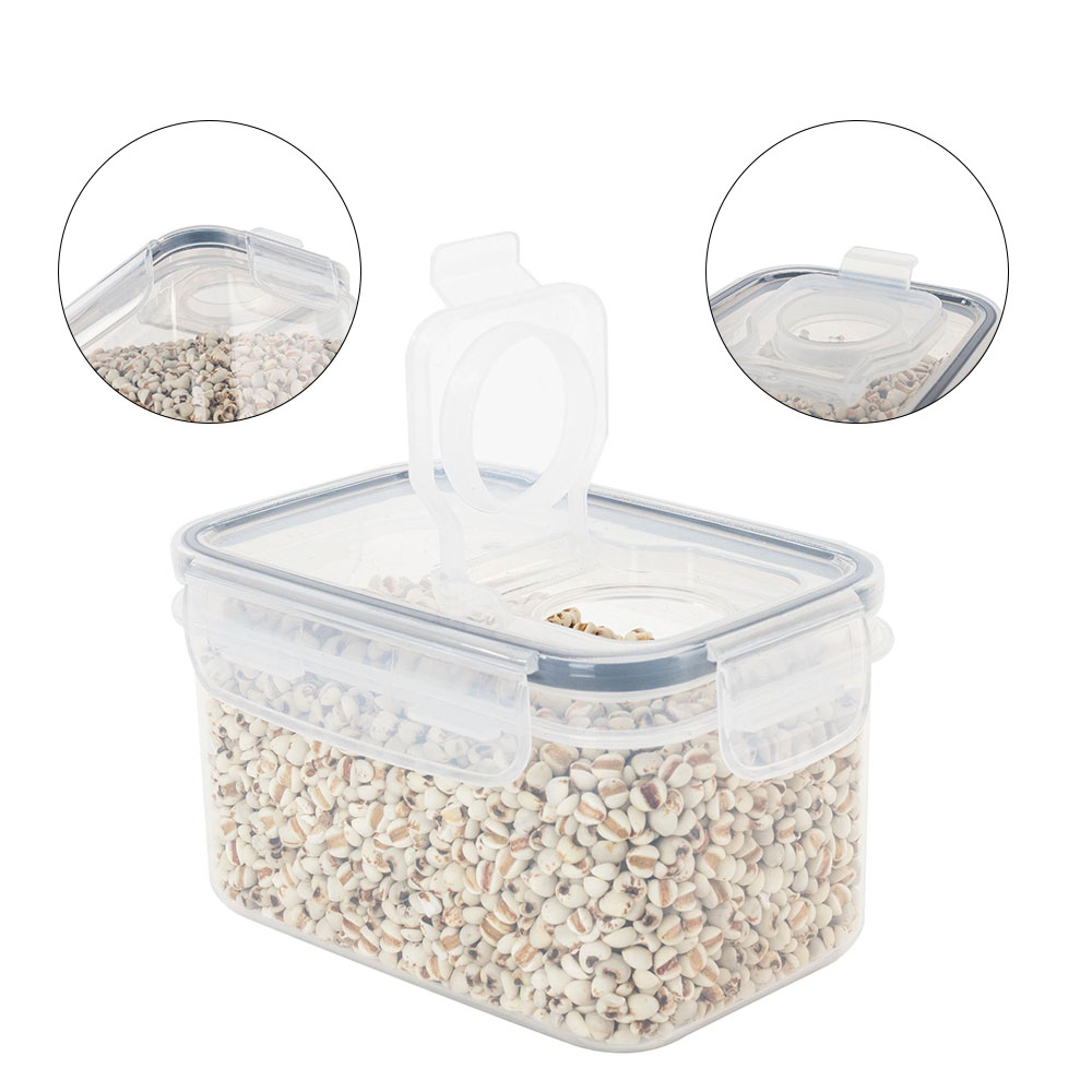 密封されたプラスチック食品収納ボックスシリアルキャンディ乾燥 - Meal Prep Jar のレビューと価格