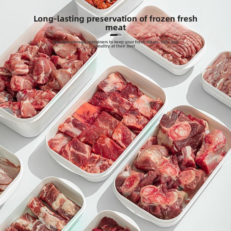 食品グレードの肉用冷凍容器、週間食事準備ボックス、気密冷蔵庫 - Meal Prep Weekly のレビューと価格