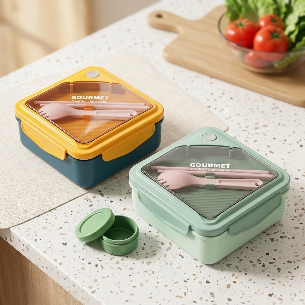 密封プラスチック弁当箱 2コンパートメント 電子レンジ対応  - Meal Prep Or Prep Meal のレビューと価格