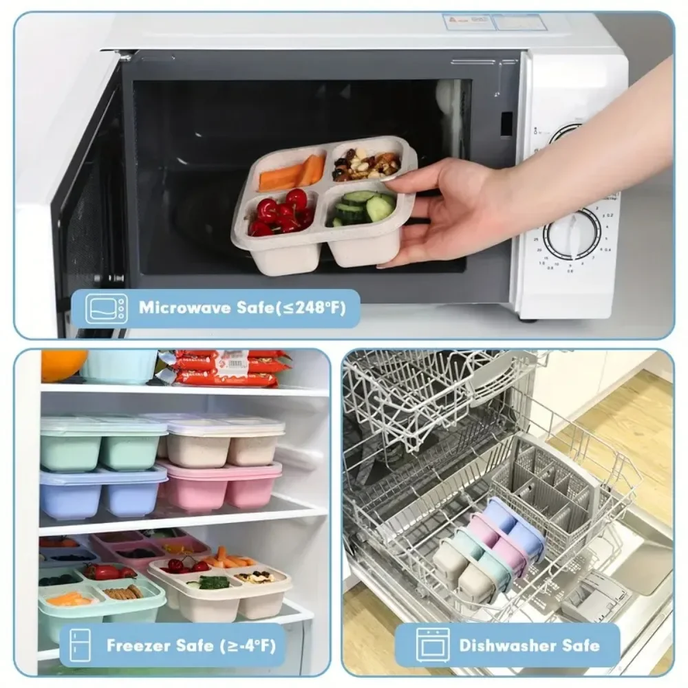 子供と大人のための再利用可能なスナック収納ボトル、ミール準備 - Meal Prep Kinder のレビューと価格